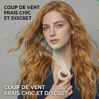 Ventilateur Portable à Clip Élégant – Votre Fraîcheur Partout, Tout le Temps