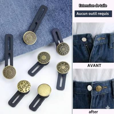Extenseur de Taille pour Pantalon - Modèle Original & Robuste